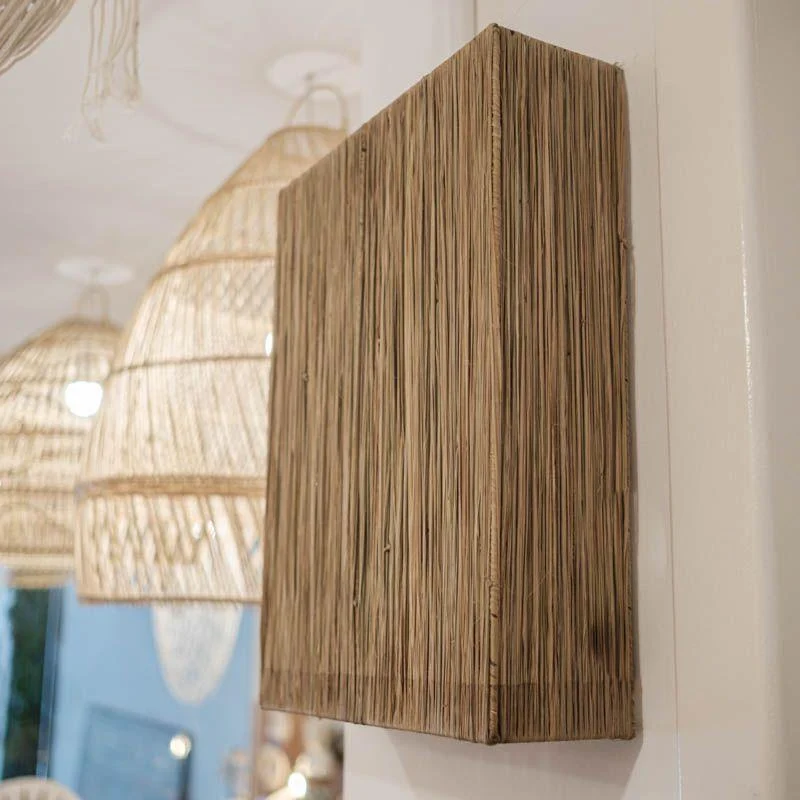 Arandela Boho em Fibra Natural | Bali