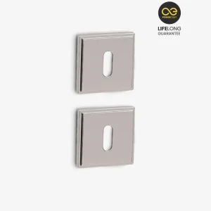 Squared Atelier patent escutcheon set | Estilo GT |