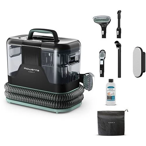 Máquina de Limpeza Rowenta IN5021F0 Clean It Pet | Preto Fragrância Neutra