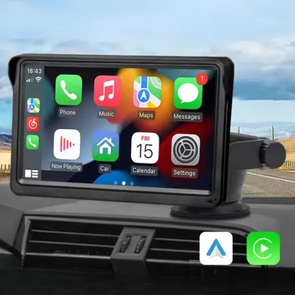 Auto Rádio Portátil Material Resistente
