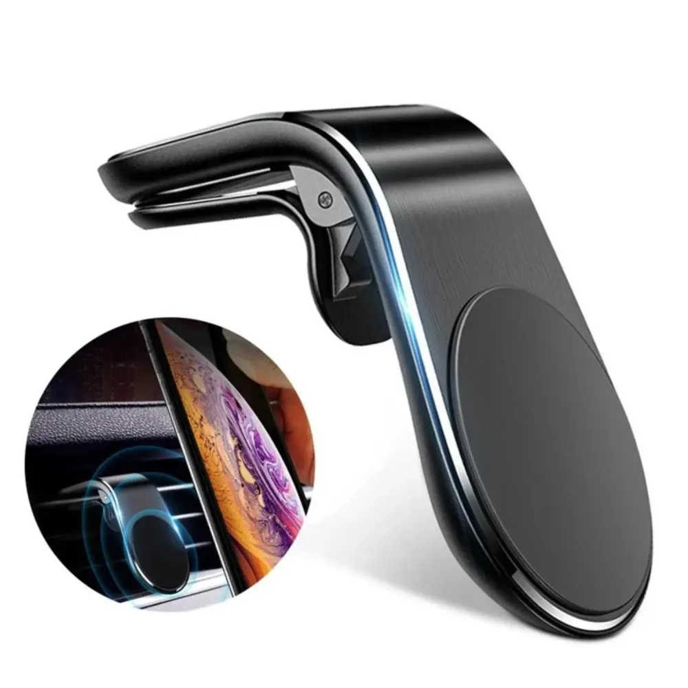 Suporte Celular Automotivo Magnético Ar Condicionado 360