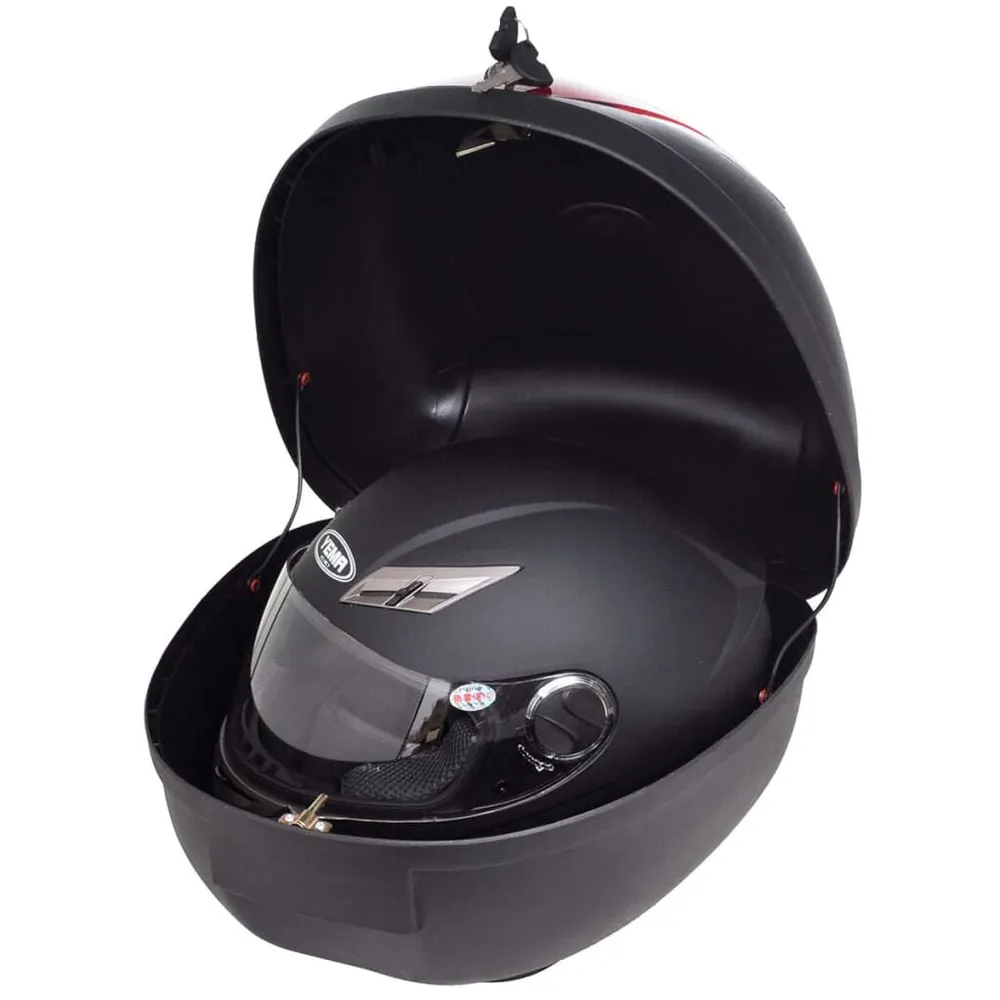 Caixa para motocicleta, para capacete, individual, 36 L