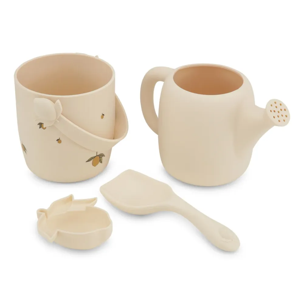 Set de playa silicona - Lemon KONGES SLOJD