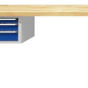 Bancada combinada de bancadas ANKE, modelo 522 V, 2000 x 700 x 840 mm, RAL 7035/5010, BMP 40 mm, 410.616