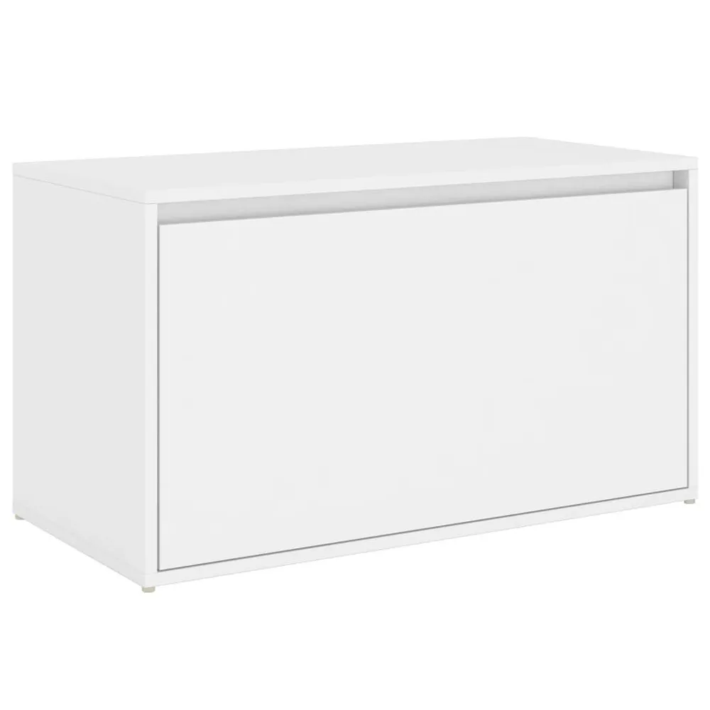 Banco de corredor derivados de madeira branco luminoso