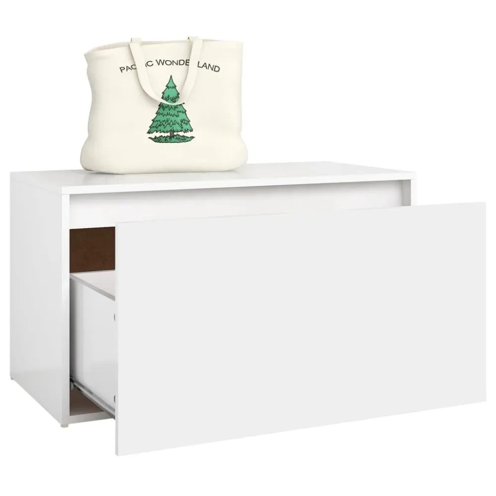 OEM Compatível Banco corredor 80x40x45 cm derivados de madeira cinzento sonoma