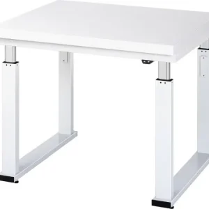 Bancada de trabalho RAU série adlatus 600 (ajustável eletricamente em altura), bancada com revestimento laminado rígido, 1...