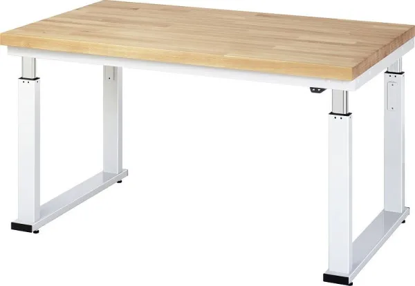 Bancada de trabalho RAU série adlatus 600 (eletricamente ajustável em altura), 1500x900x900 mm, 08-WB-150-090-B