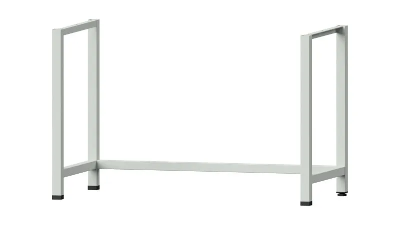 Bancadas de trabalho ANKE quadro B fixo, 1260 x 615 x 800 mm, RAL 7035, 990.578