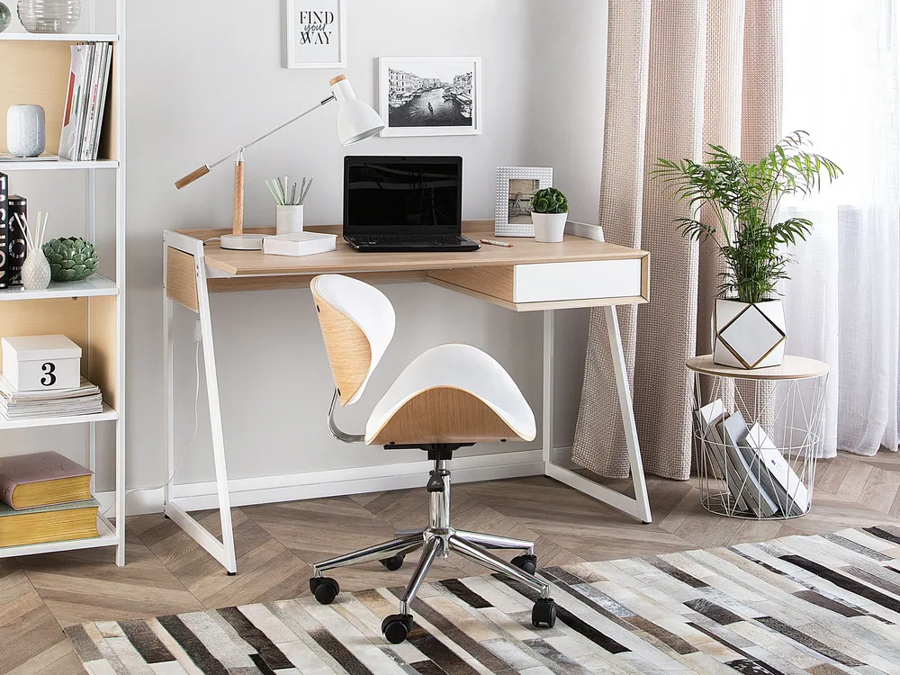 Cowhide Area Rug 160 x 230 cm Castanho Multicolour TIPLI