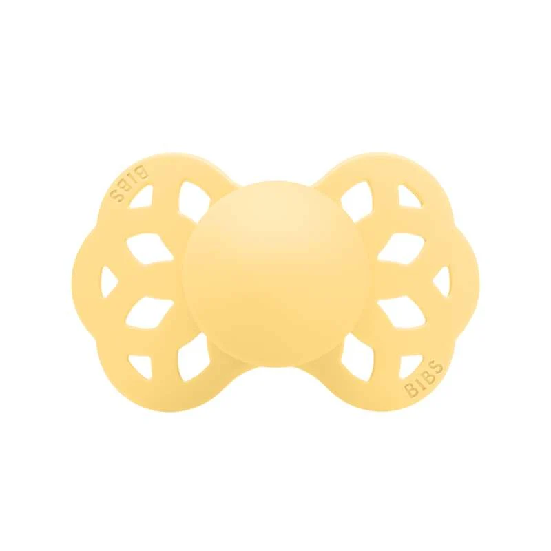 BIBS Symmetrisk Infinity Sut - Str. 1 - Silikone - Pale Butter