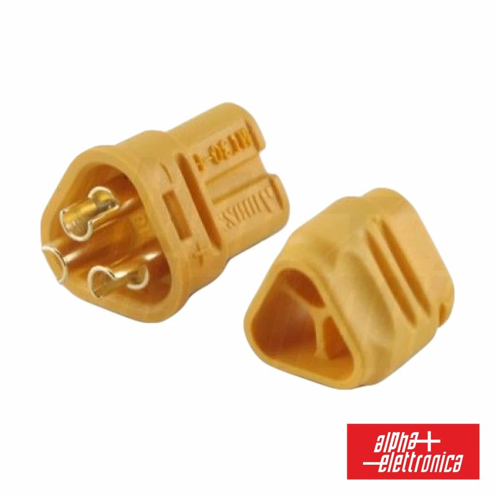 Bateria de Lítio Ficha Mt30 Macho P/ Bateria Alpha