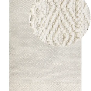 Wool Area Rug 160 x 230 cm Tom neutro DARENDE