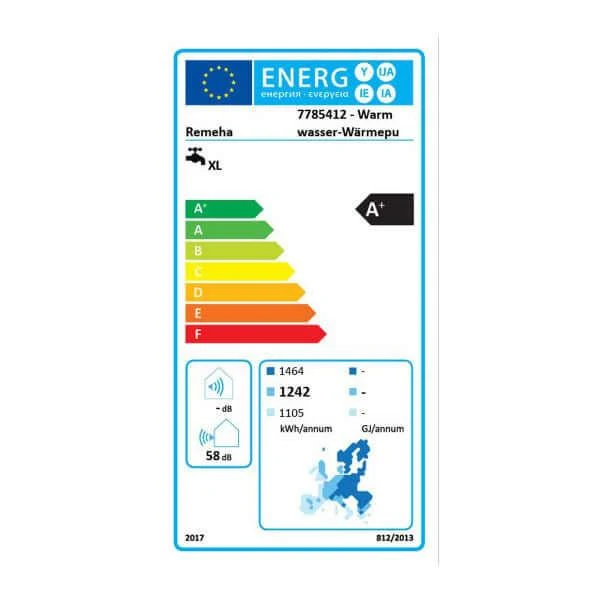 Bomba de calor água quente Remeha Azorra Ace 250 litros 2,4 kW