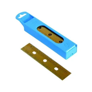 LEWI Lâminas De Reposição Para Raspador Limpeza de Vidros 10cm Kit Completo de Reposição