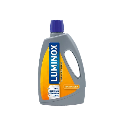 LUMINOX Limpa e Recupera Metais – Inox, Alumínio, Cromado e Cobre, Remove Sujidade e Ferrugem (500ml / 5L) | Resistente à...
