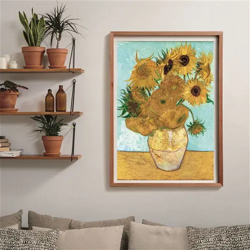 Puzzle Museum: Van Gogh, Sunflowers - 1000 Peças - Clementoni Compatível com Honda Civic