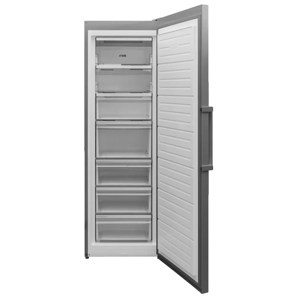 Congelador Vertical Vox VF3715IXE | 280L, No Frost, Classe E para Sistemas R134a
