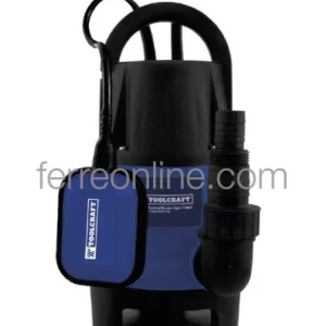 BOMBA SUMERGIBLE PARA AGUA SUCIA 1HP TOOLCRAFT TC3505