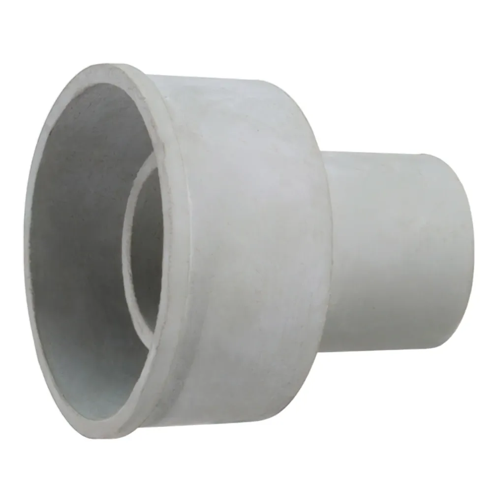 União de borracha para cano de descida de vaso sanitário externo de 30 mm.
