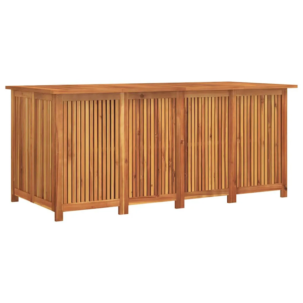 Caixa de arrumação para jardim 200x80x75 cm acácia maciç para Caminhonete