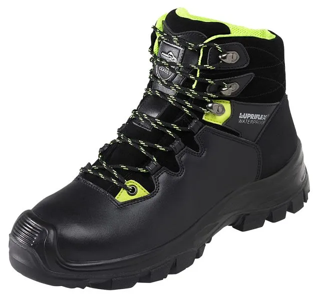 Lupriflex Hunter Low 2 em 1, bota de seguranç impermeável média-alta com proteção contra cortes de motosserra, tamanho 43,...