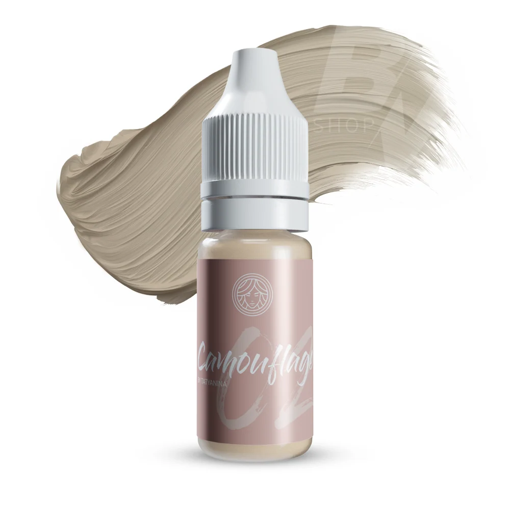 Pigmento de Camuflagem para Rosto 02 Tatyanina 12ml
