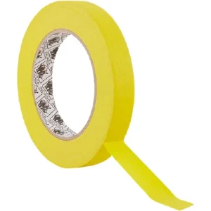 Fita de mascarar lisa MTE AMARELO