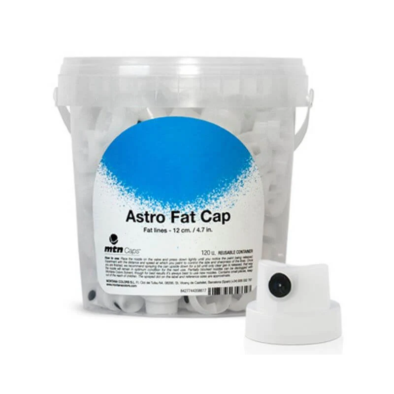 Astro Fat Cap (Difusores Montana) em Preto Brilhante
