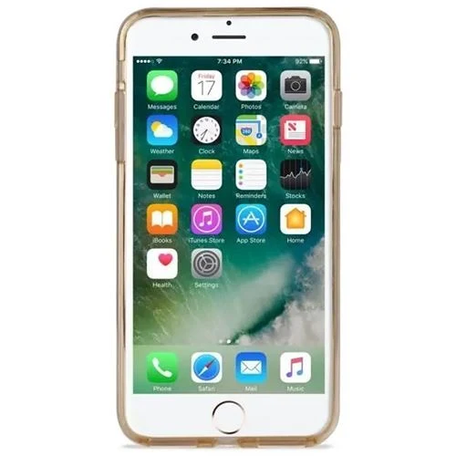 Capa 100% Shine Glitter para iPhone 6 / 6S / 7 / 8 / SE - Dourada