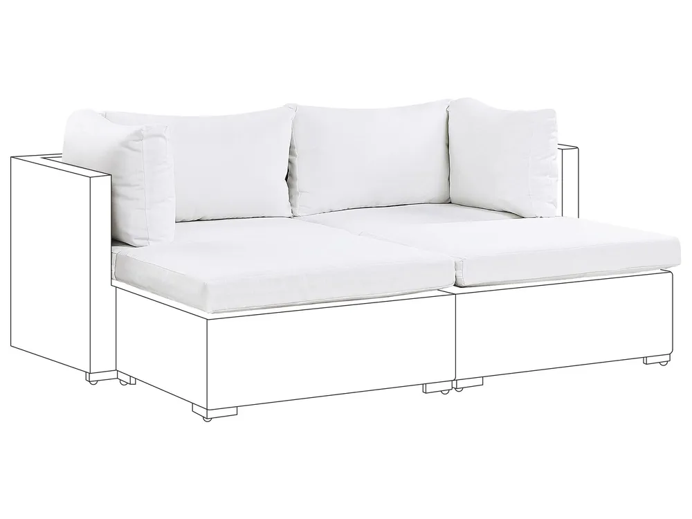 Outdoor Cushion Cover Set Cream NOTO | Estilo GT |