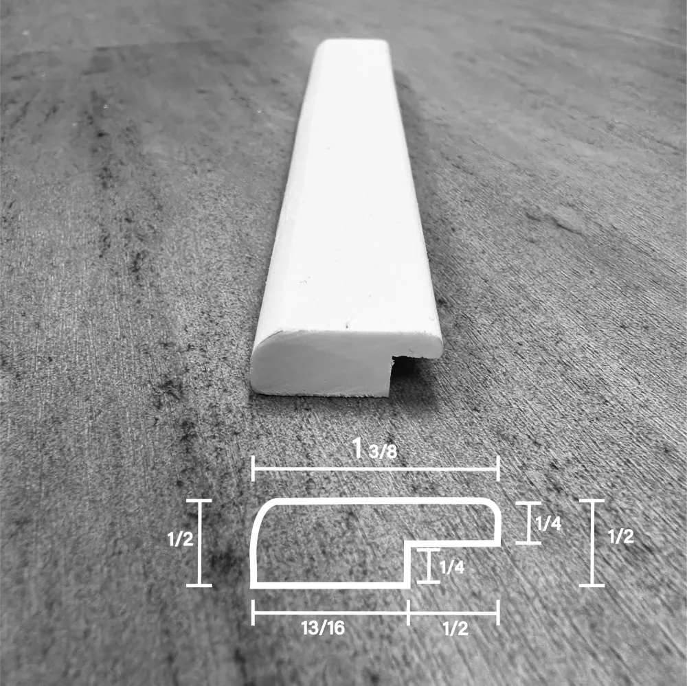 Moldura Antifurto #211 | Flexitions 1/4" End Cap Oak