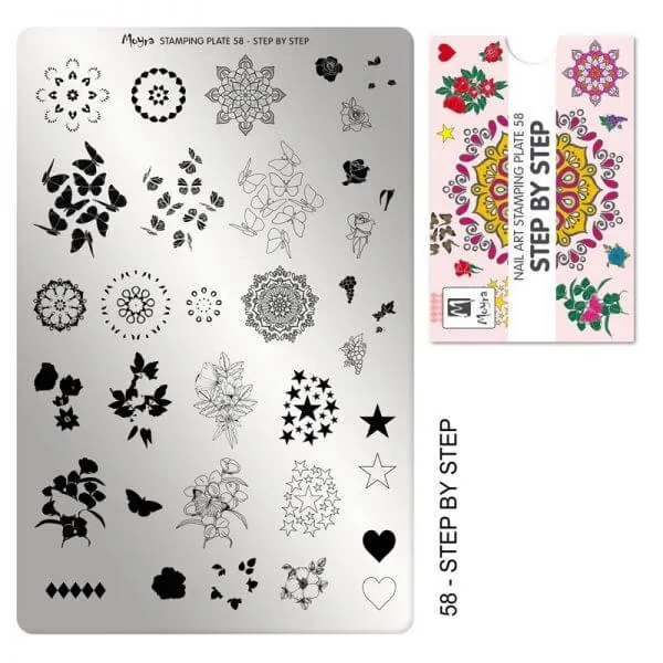 Moldura Antifurto Placa Moyra 58 Step Step
