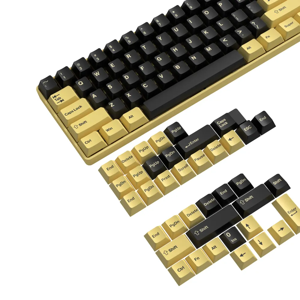 ATTACK SHARK Conjunto Completo de Keycaps PBT