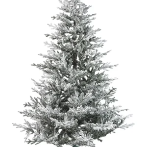 Raspador de Gelo Árvore de natal com efeito de neve 210 cm branca BRISCO