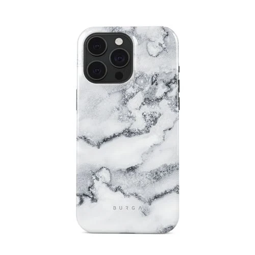 Resistente para Inverno Capa Burga em Silicone para iPhone 15 Pro Max - Neve Winter