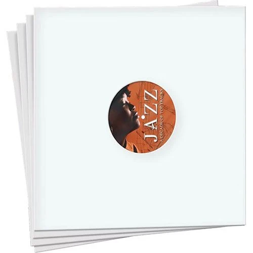Capas Interiores Vinyl Tonic para Discos de Vinil VT24S - 25 Unidades para Viagens em Família