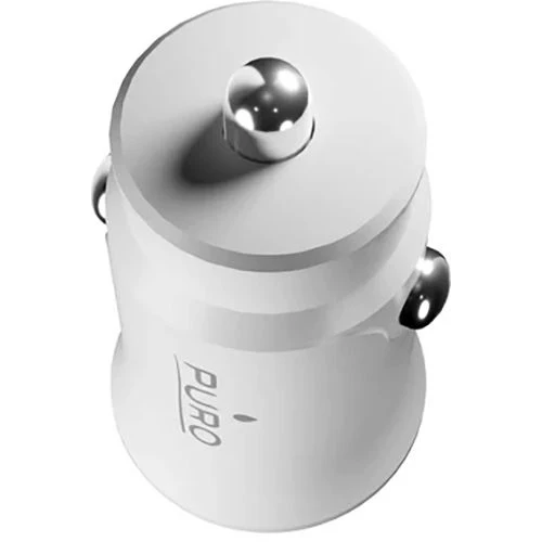 Alta Performance Carregador de Isqueiro 100% Pro Lite USB+ USB-C - Branco