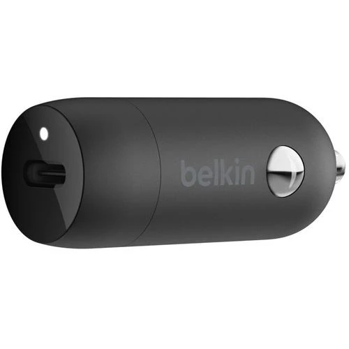 Carregador de Isqueiro Belkin BoostCharge USB TIPO C PD 30W - Preto