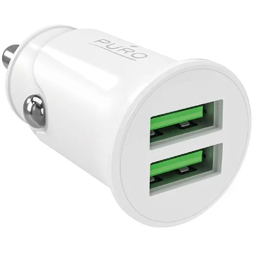 Carregador Isqueiro 2x USB 100% Pro Lite - Branco