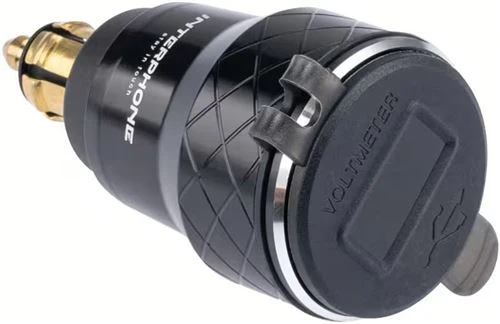 Carregador para Mota Interphone 2 x USB - Preto do Tipo Modular
