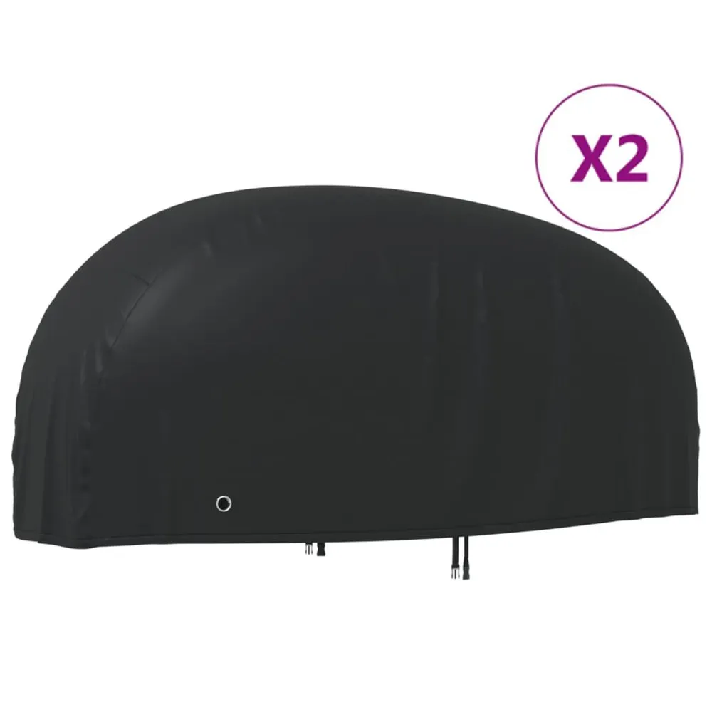 Capas para motociclo 2 pcs 220x95x110 cm tecido oxford 210D