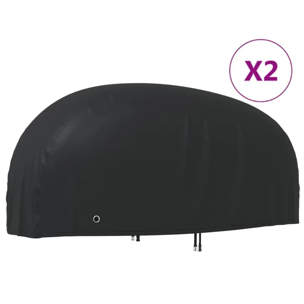 Capas para motociclo 2 pcs 230x95x125 cm tecido oxford 210D