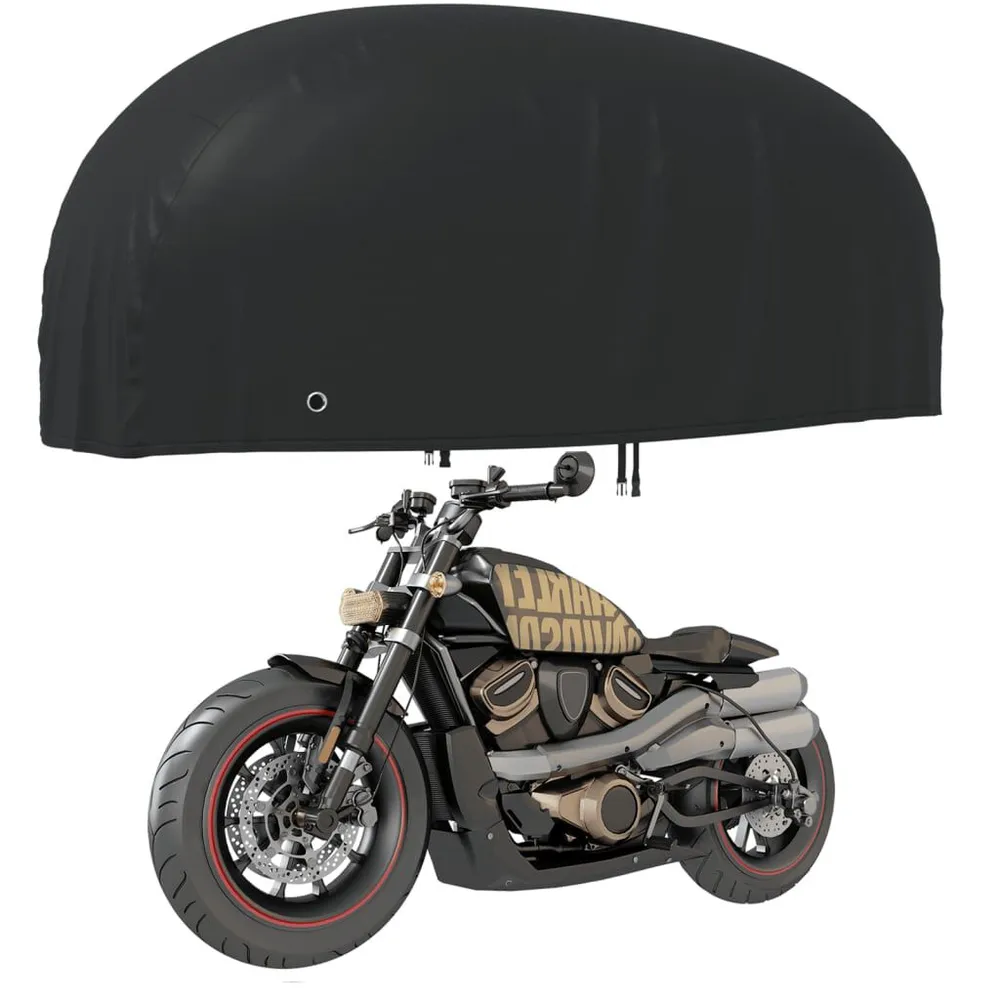 Capas para motociclo 2 pcs 230x95x125 cm tecido oxford 210D