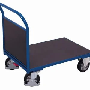 Carrinho de parede frontal VARIOfit com placa de serigrafia, dimensões externas: 1.330 x 800 x 1.015 mm (LxPxA), sw-800.182