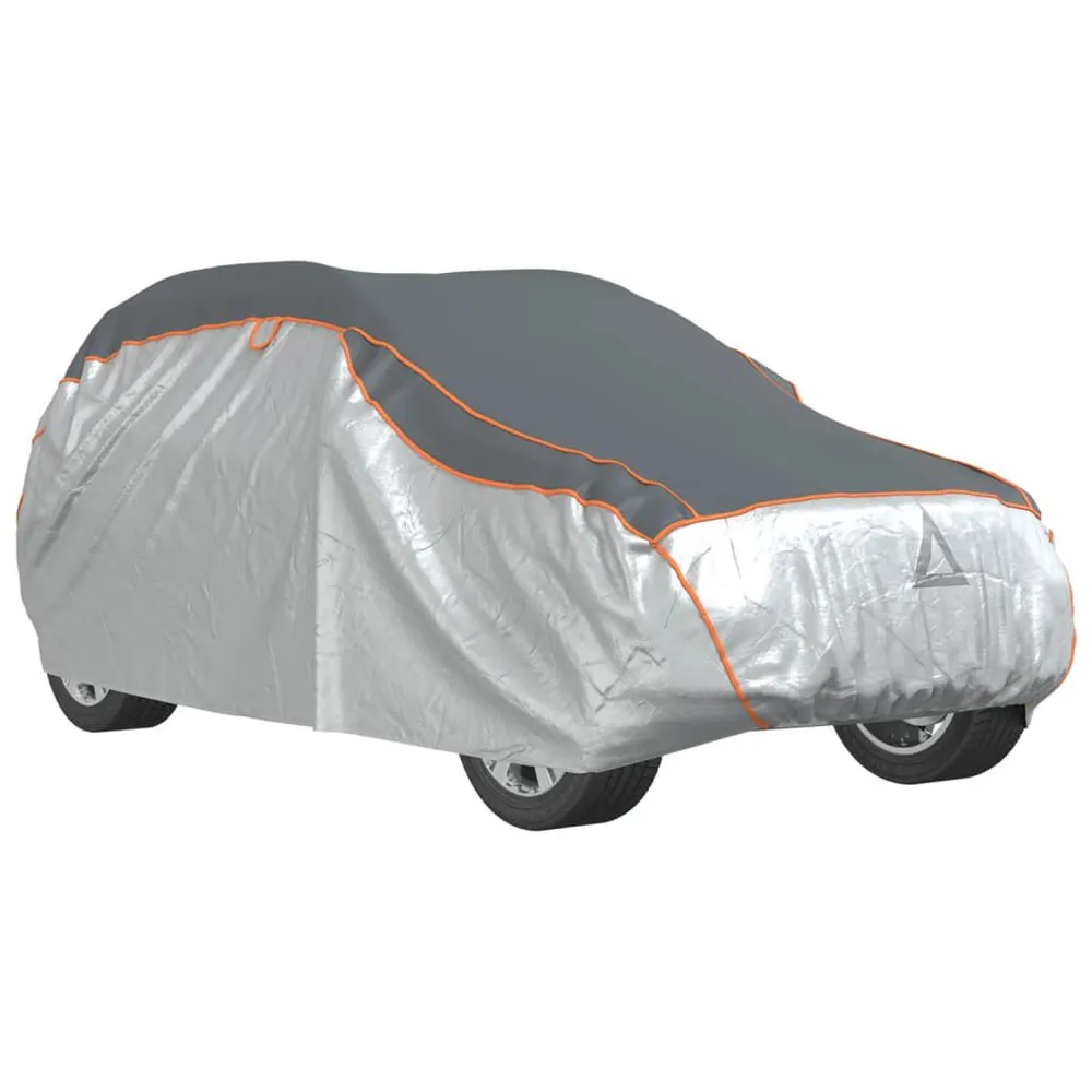 Cobertura de carro para SUV proteção de granizo M cinza/prateado