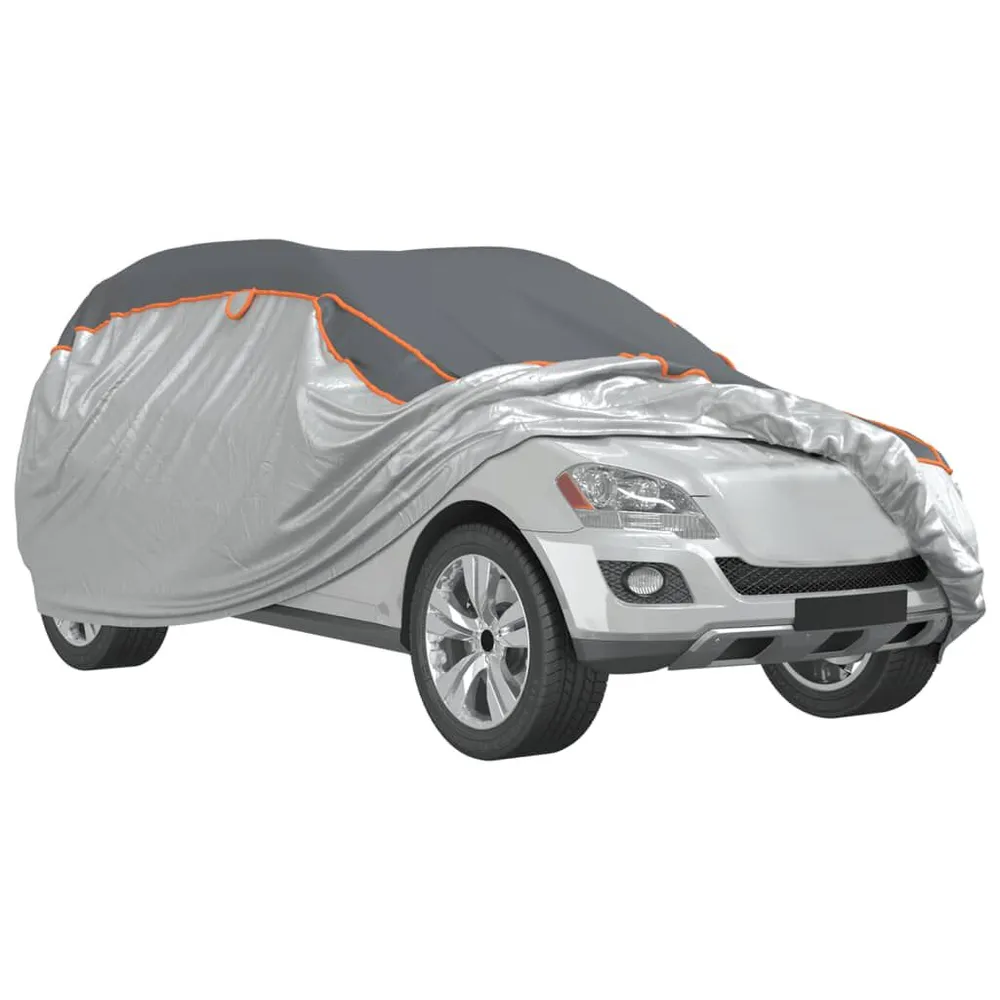 Cobertura de carro para SUV proteção de granizo M cinza/prateado