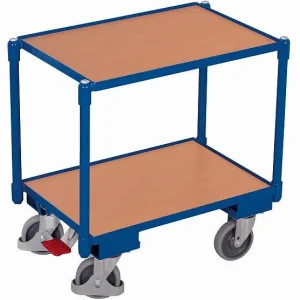 Scooter com sistema VARIOfit Euro com 2 áreas de carga (borda de 10 mm), dimensões externas: 675 x 415 x 665 mm (LxPxA), s...