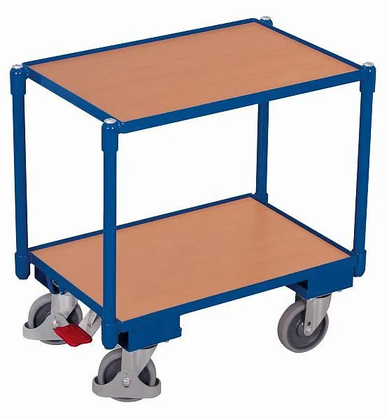 Scooter com sistema VARIOfit Euro com 2 áreas de carga (borda de 10 mm), dimensões externas: 675 x 415 x 665 mm (LxPxA), s...
