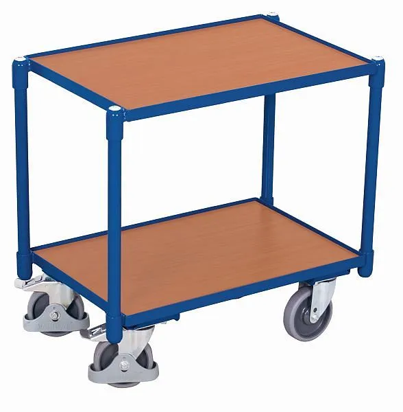 Scooter com sistema VARIOfit Euro com 2 áreas de carga (borda de 10 mm), dimensões externas: 675 x 415 x 635 mm (LxPxA), s...